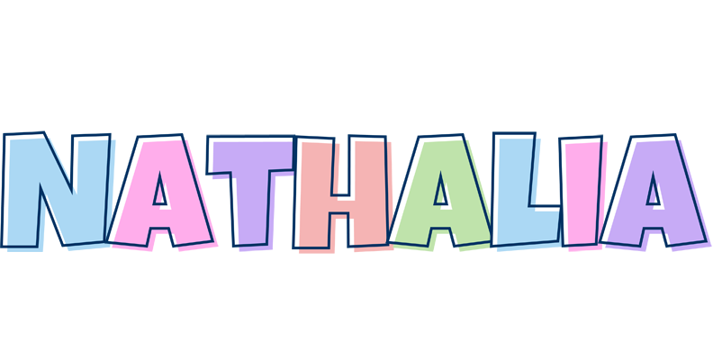 Nathalia pastel logo