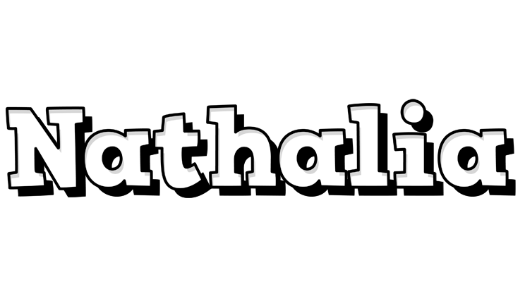 Nathalia snowing logo