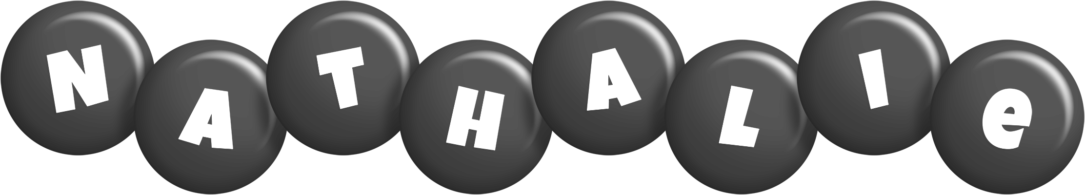 Nathalie candy-black logo