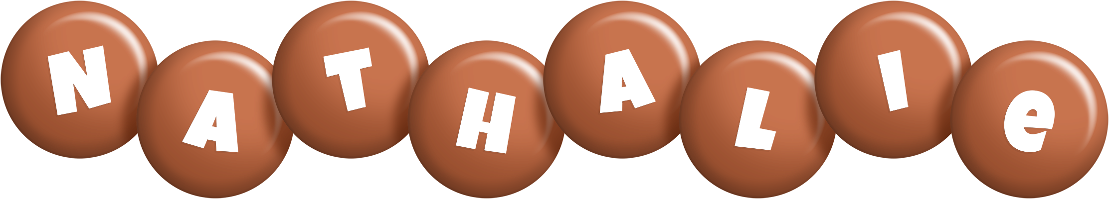 Nathalie candy-brown logo
