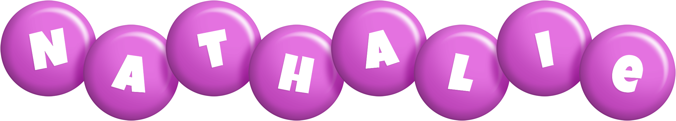 Nathalie candy-purple logo