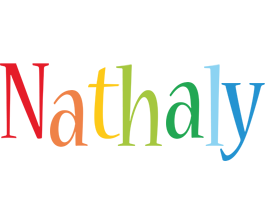 Nathaly birthday logo