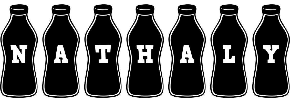 Nathaly bottle logo