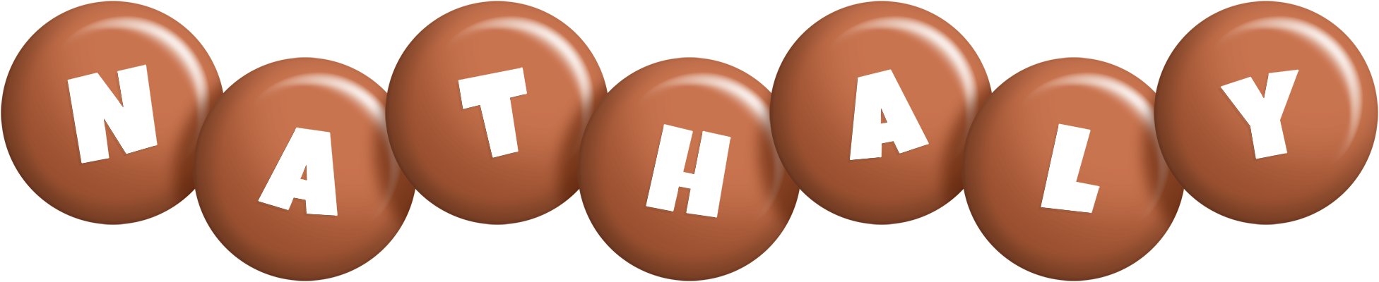 Nathaly candy-brown logo
