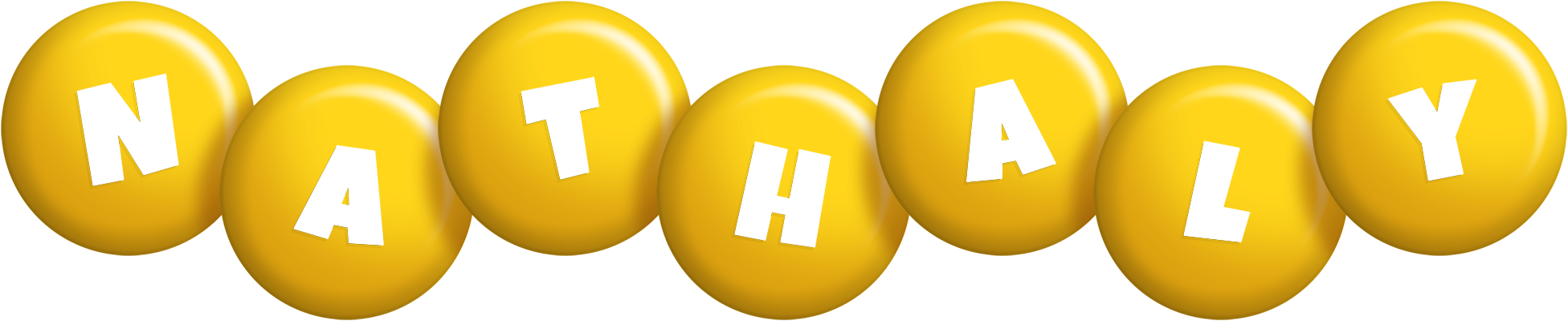 Nathaly candy-yellow logo