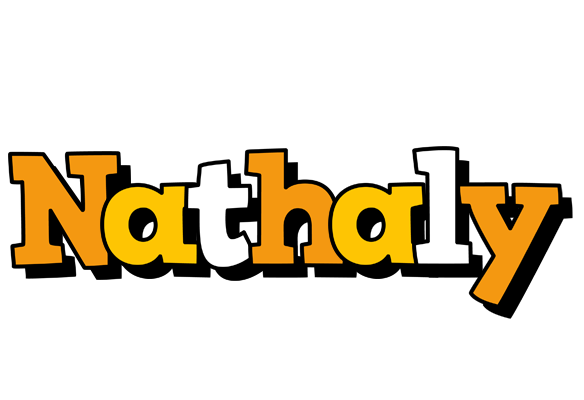 Nathaly cartoon logo