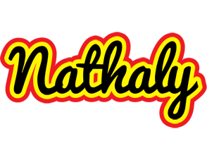 Nathaly flaming logo