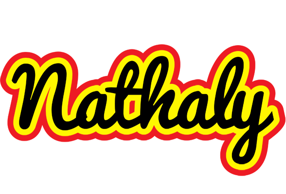 Nathaly flaming logo