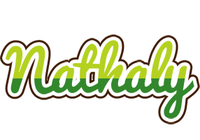 Nathaly golfing logo