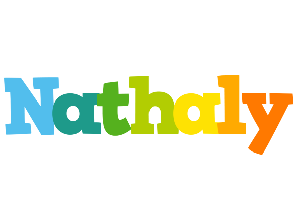 Nathaly rainbows logo