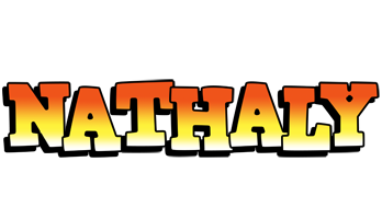 Nathaly sunset logo