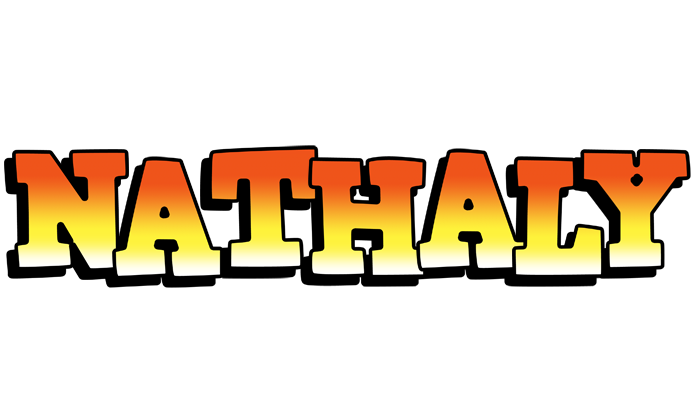 Nathaly sunset logo