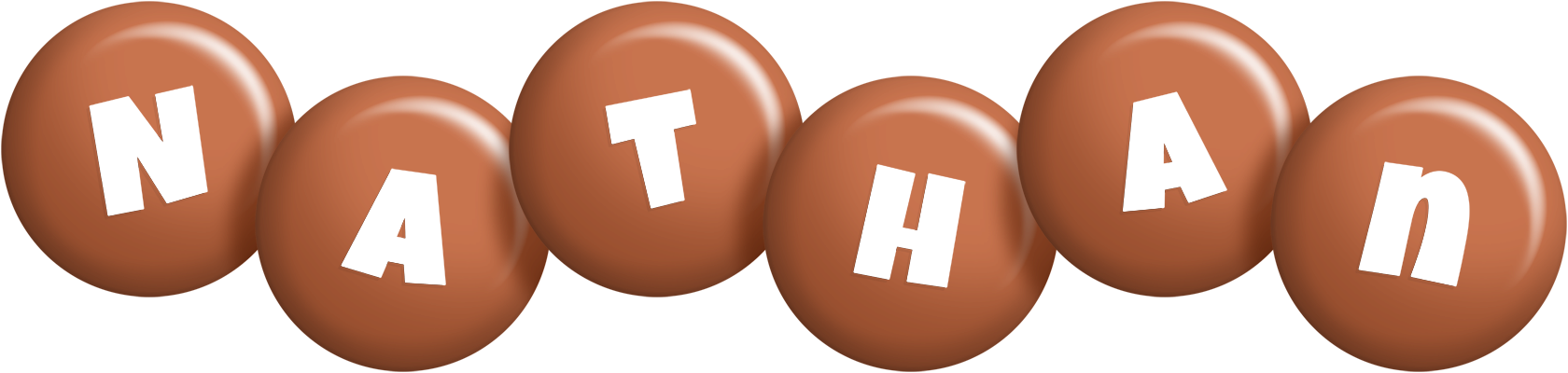 Nathan candy-brown logo