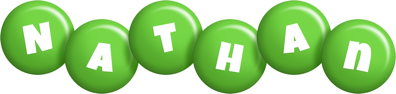 Nathan candy-green logo