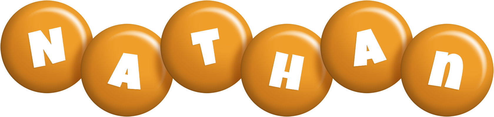 Nathan candy-orange logo