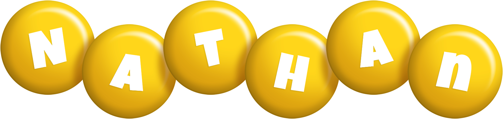 Nathan candy-yellow logo