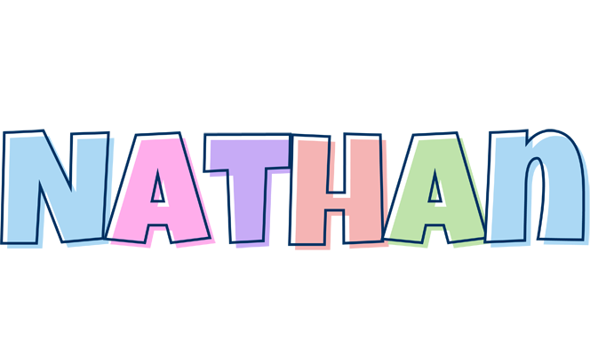 Nathan pastel logo