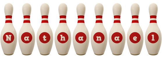 Nathanael bowling-pin logo