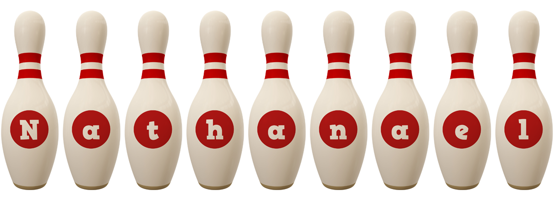 Nathanael bowling-pin logo