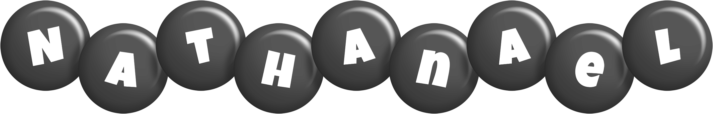 Nathanael candy-black logo
