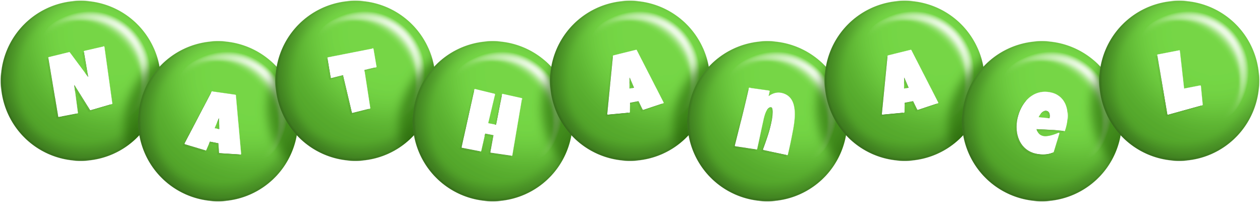 Nathanael candy-green logo