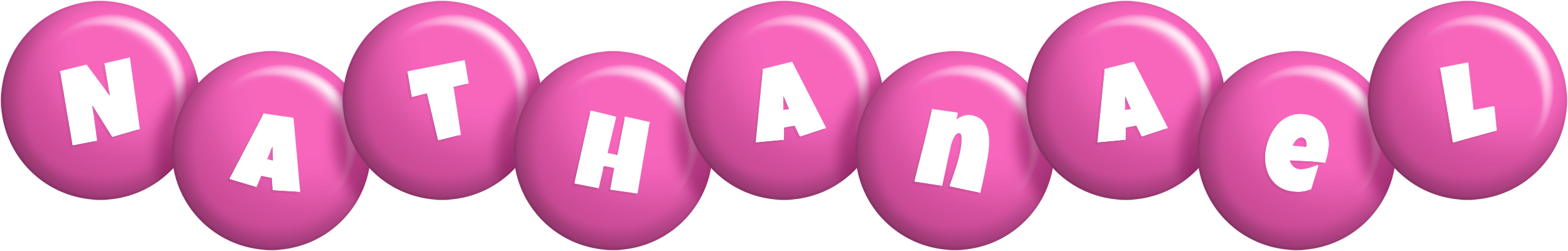 Nathanael candy-pink logo