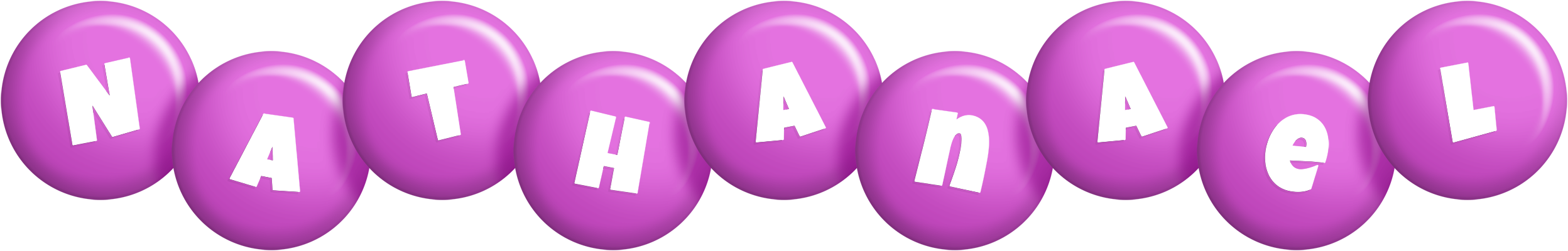 Nathanael candy-purple logo