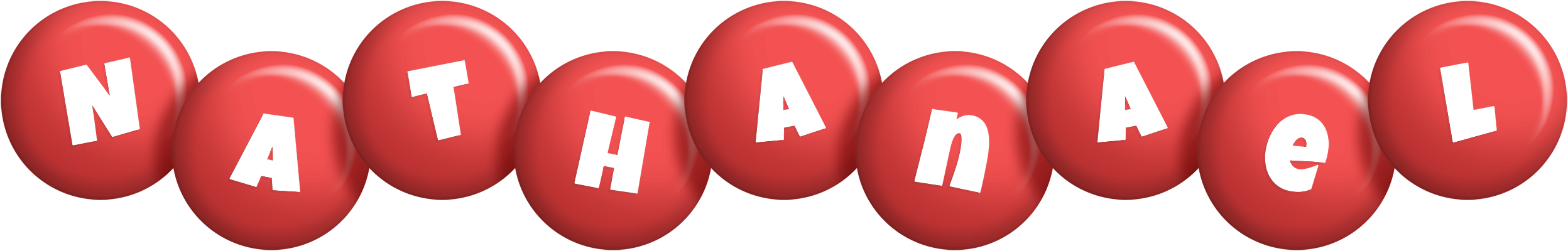 Nathanael candy-red logo