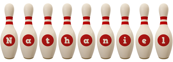 Nathaniel bowling-pin logo