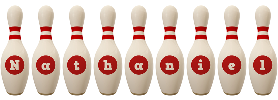 Nathaniel bowling-pin logo