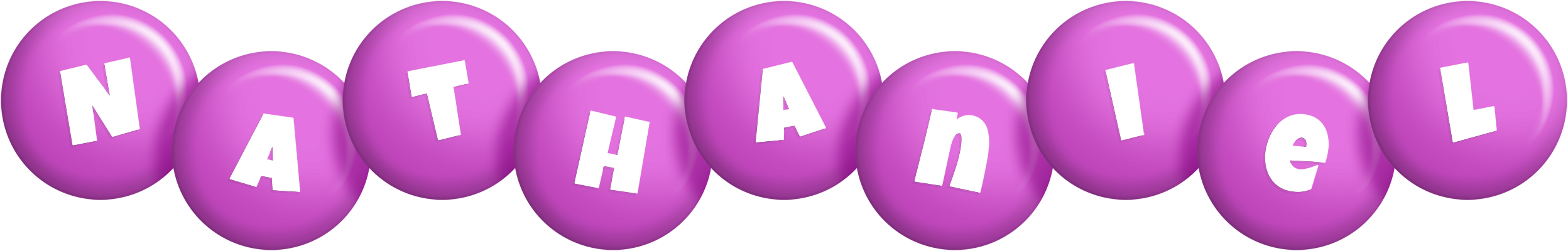 Nathaniel candy-purple logo