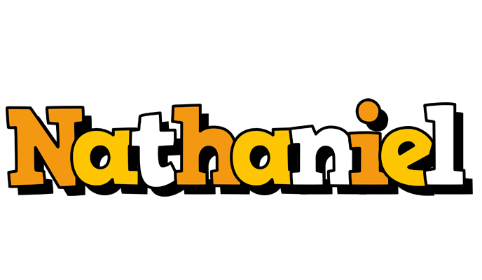 Nathaniel cartoon logo