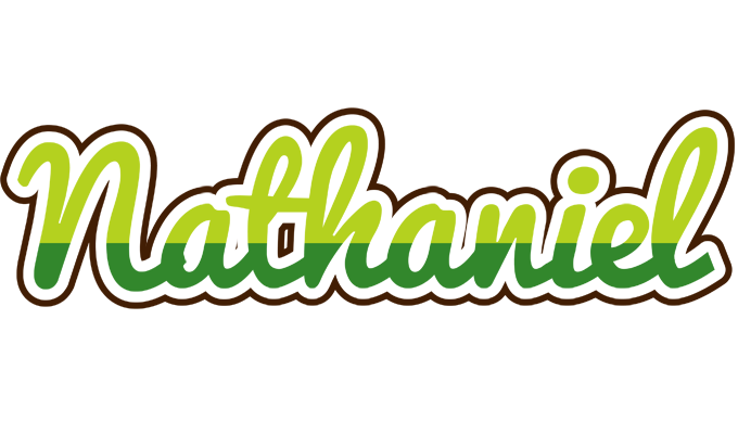 Nathaniel golfing logo