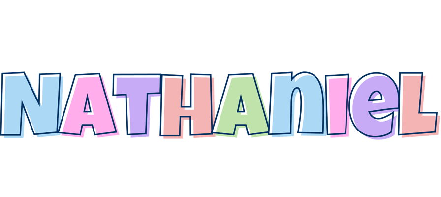 Nathaniel pastel logo