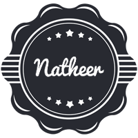 Natheer badge logo