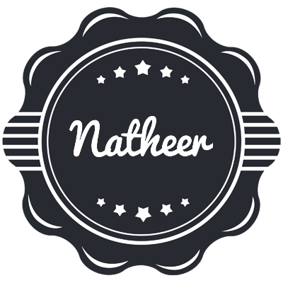 Natheer badge logo