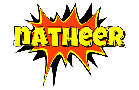 Natheer bazinga logo