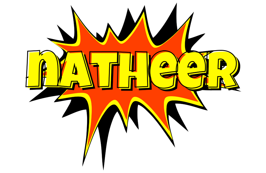Natheer bazinga logo