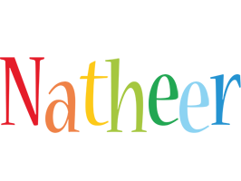 Natheer birthday logo