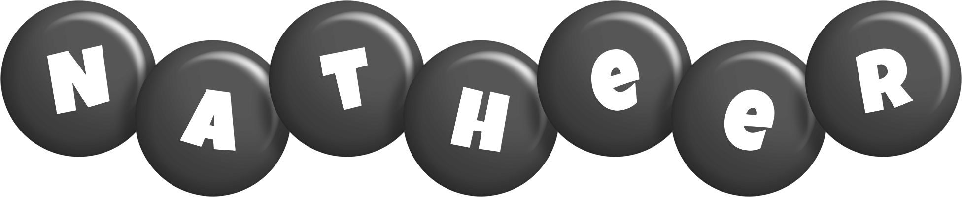 Natheer candy-black logo