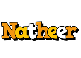 Natheer cartoon logo