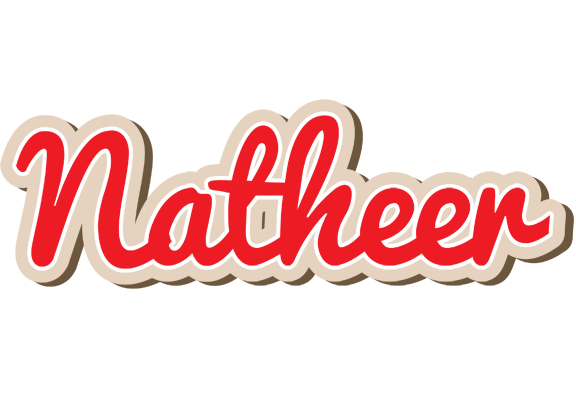 Natheer chocolate logo