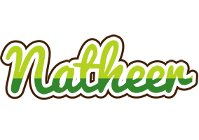 Natheer golfing logo