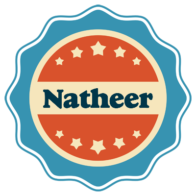 Natheer labels logo