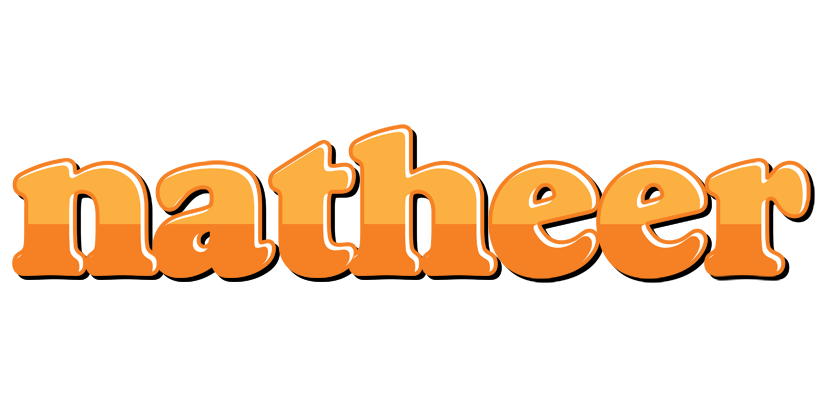 Natheer orange logo