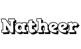 Natheer snowing logo