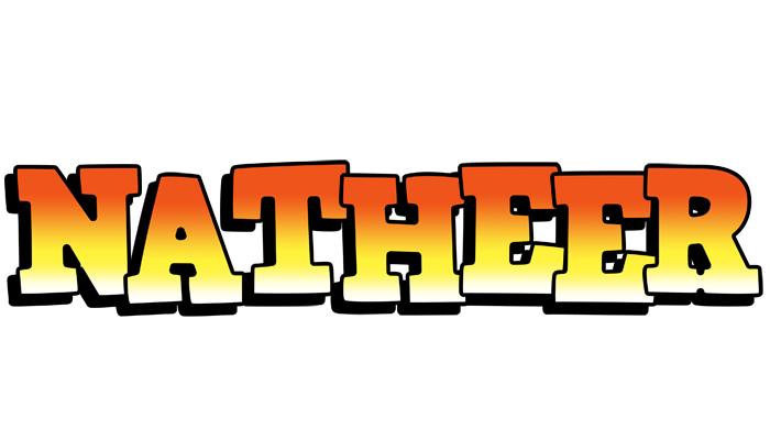 Natheer sunset logo