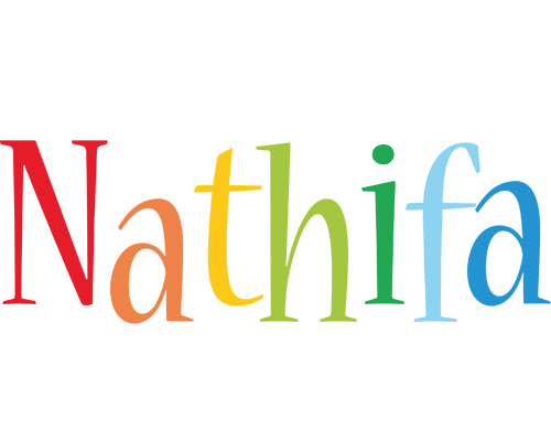 Nathifa birthday logo
