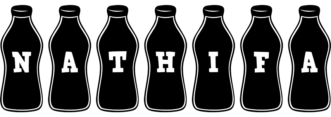 Nathifa bottle logo
