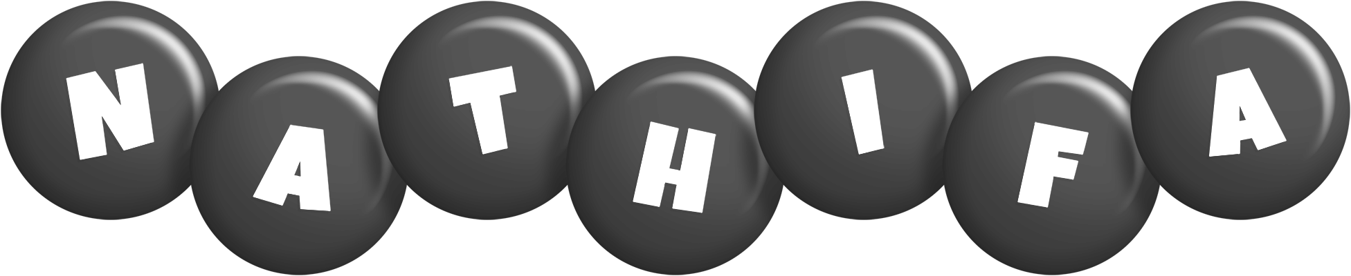 Nathifa candy-black logo